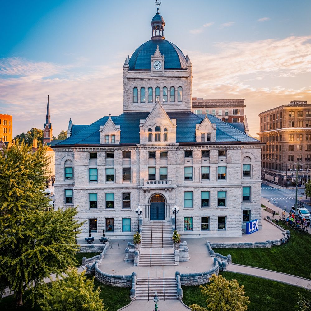 Old Fayette County Courthouse located in Lexington, Kentucky -meehlfoundation